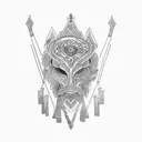 mindfulness intelligence tattoo design idea