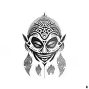 mindfulness intelligence tattoo design idea