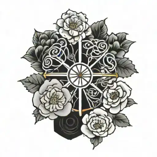 stone roses logo tattoo tattoo design idea