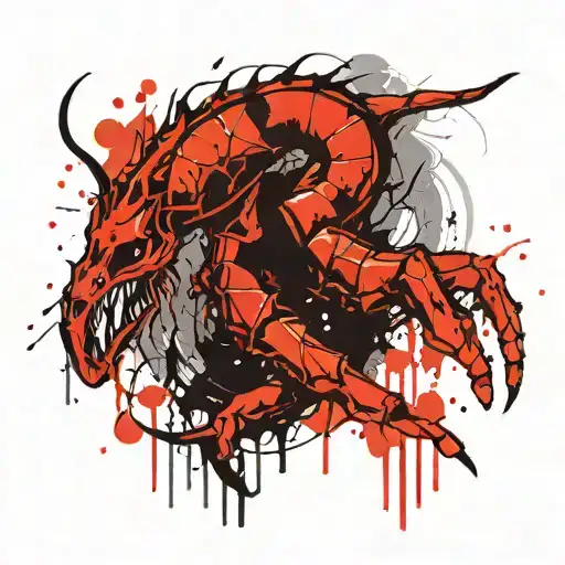 scorpio capricorn tattoo design idea