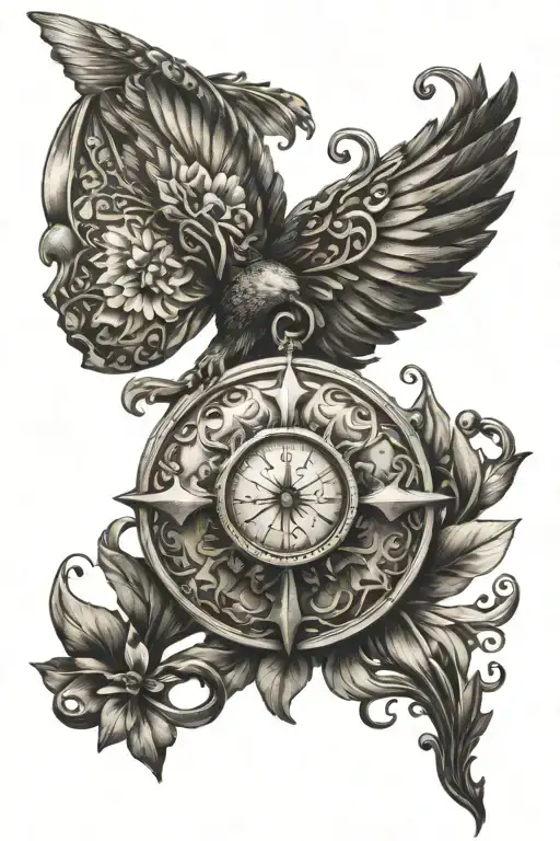 air medal tattoo design idea