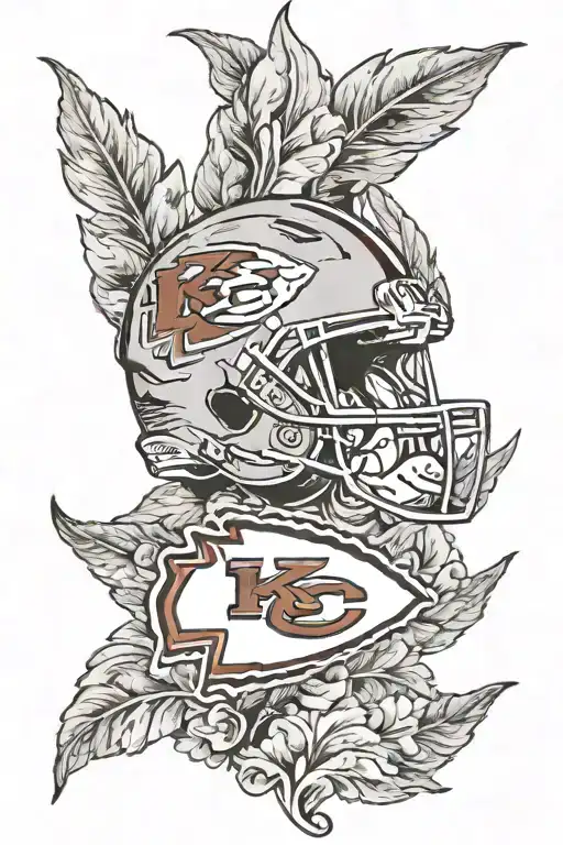 kansas city chiefs tattoo design idea