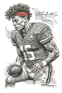 patrick mahomes tattoo design idea