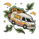 My silver lining was when, after a burnout, I went on a road trip in a van across Ireland with my best friends. tattoo design idea