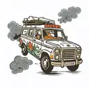 My silver lining was when, after a burnout, I went on a road trip in a van across Ireland with my best friends. tattoo design idea