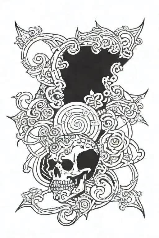 1960 1980 1986 tattoo design idea