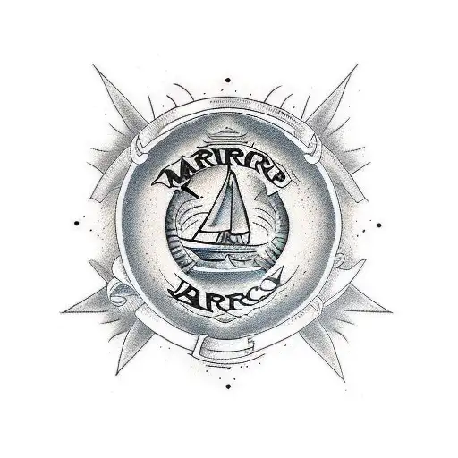 marin tattoo design idea