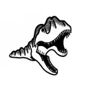 dinosaur tattoo design idea
