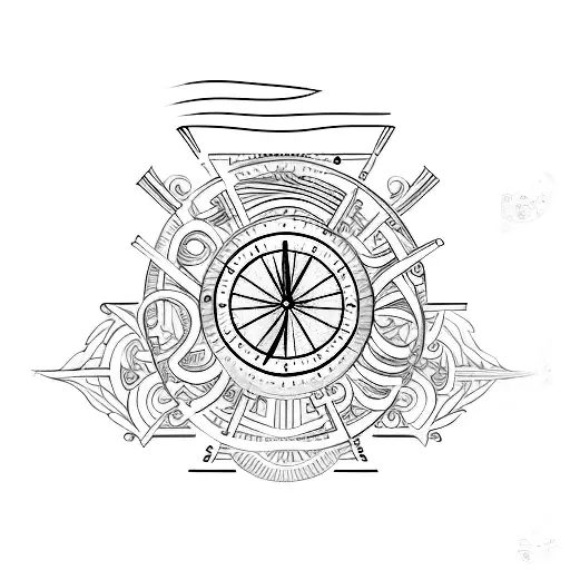 Ecclesiastes 1-2 cross tattoo design idea