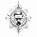 hitler tattoo design idea