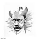 hitler tattoo design idea