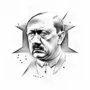 hitler tattoo design idea