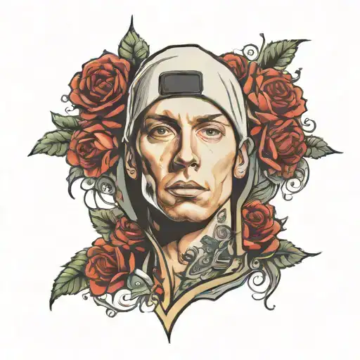 eminem tattoo design idea