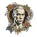 eminem tattoo design idea