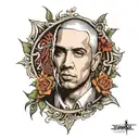eminem tattoo design idea