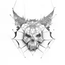 alas derritiendose  tattoo design idea