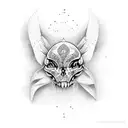 alas derritiendose  tattoo design idea