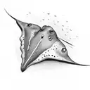 Stingray tattoo design idea