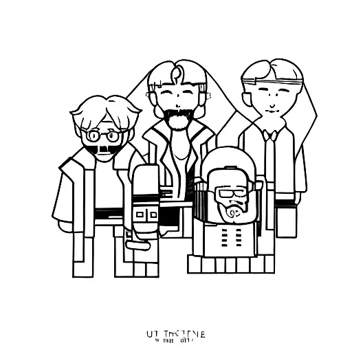 bts tattoo design idea