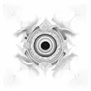 sharingan tattoo design idea