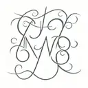 inimitable word tattoo design idea