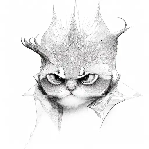 solitude tattoo design idea