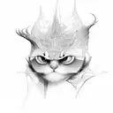 solitude tattoo design idea