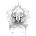 solitude tattoo design idea