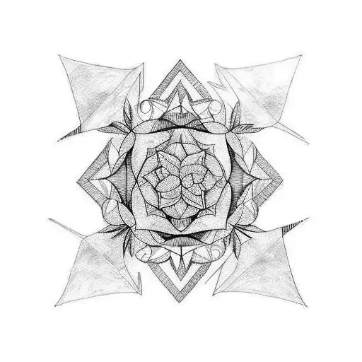 a tattoo for a mother of two boys and bonus children. 2 bonus daughter and a bonus son.  tattoo design idea