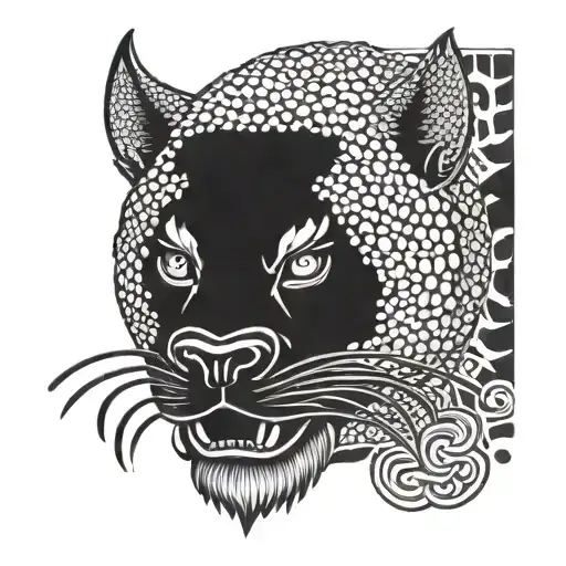 Fu Dog tattoo design idea