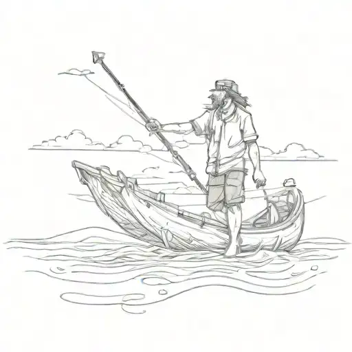 I wanna drop my arms and take your arms And walk you to the shore tattoo design idea