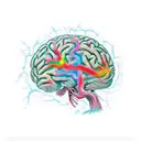 brain cell (neuron)  tattoo design idea