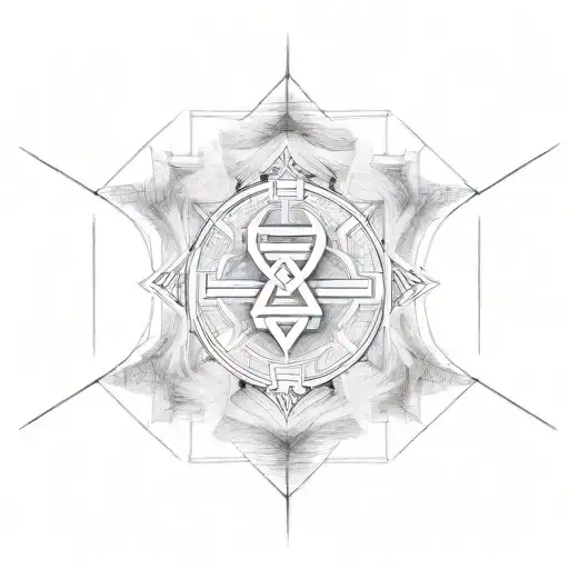 serenity prayer tattoo design idea