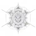 serenity prayer tattoo design idea