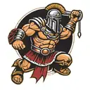 gladiator sparta tattoo design idea