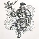 gladiator sparta tattoo design idea