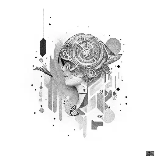 Amelie in morse code  tattoo design idea