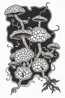 serotonin psilocybin lsd tattoo design idea