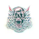 vic rattlehead tattoo design idea