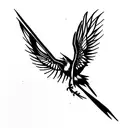 Mockingbird hunger games tattoo design idea