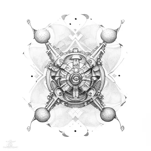 treasure planet tattoo design idea