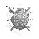 treasure planet tattoo design idea