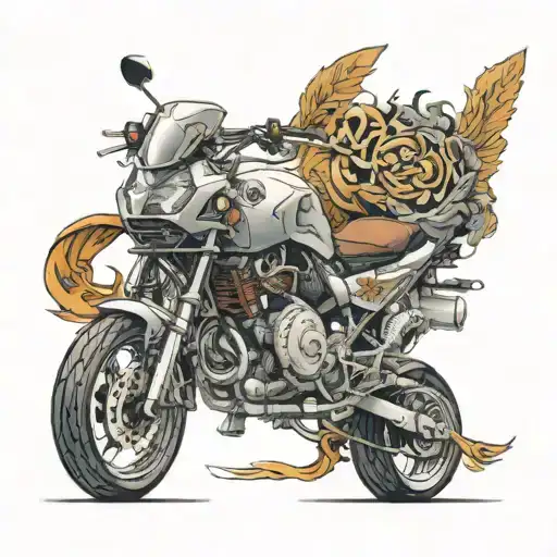 The 2010 Volkswagen Sagitar has a lot of flying RMB under the front wheels and the background is covered with the word " tattoo design idea