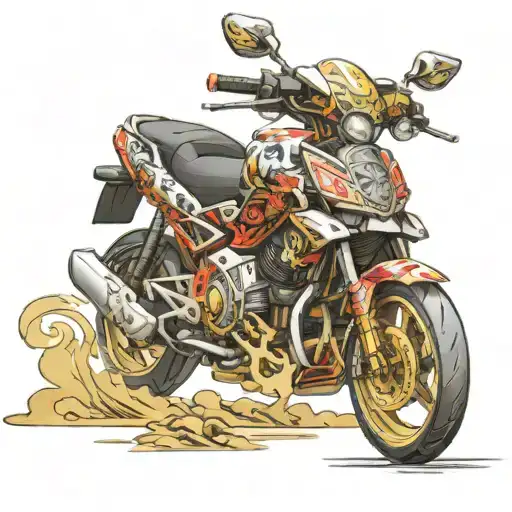 The 2010 Volkswagen Sagitar has a lot of flying RMB under the front wheels and the background is covered with the word " tattoo design idea