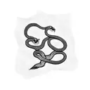 snake wrapped around hand tattoo design idea