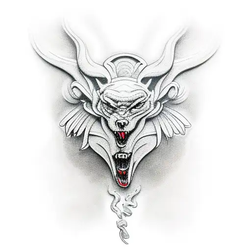 daring tattoo design idea