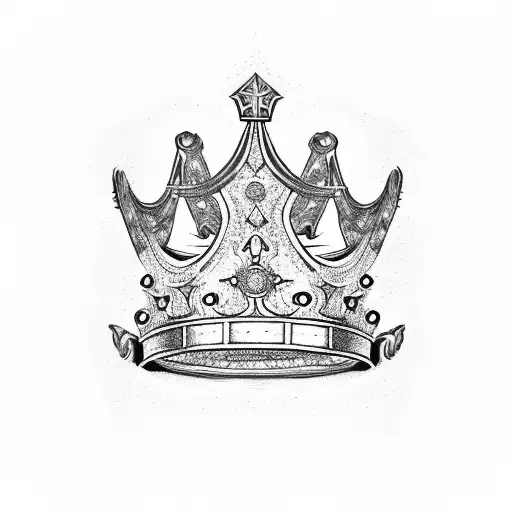 King's Crown tattoo design idea