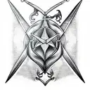 Sagittarius  tattoo design idea