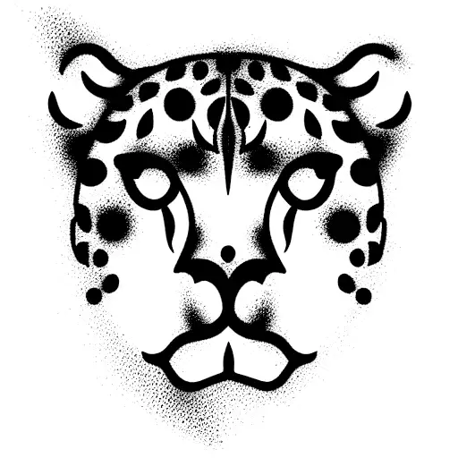 Cheetah Tattoo PNG Transparent SVG Vector | OnlyGFX.com