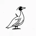 Pato tattoo design idea